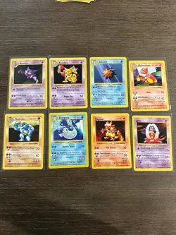Lot of 28 Base Set Shadowless Common and Uncommon And 2 Rares Pokemon Cards - Image 2