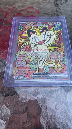 Pokemon TCG Meowth Ex Rule Card 121/088 New In Sleeve - Image 1