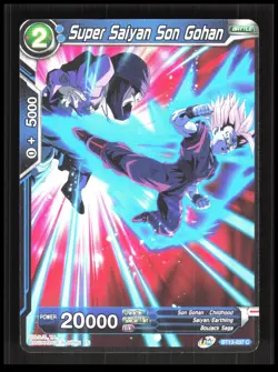 Dragon Ball Super - Super Saiyan Son Gohan - BT13-037 C Battle Card CB-1-4-A-7 - Image 1
