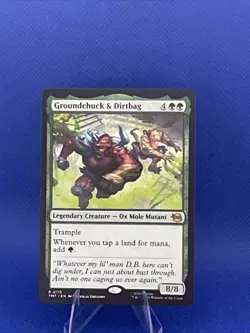 Groundchuck & Dirtbag - REG - MTG - TMT - 0115 - RARE ~ NM - Image 1