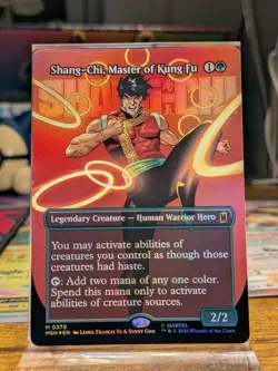 Shang-Chi, Master of Kung Fu (Borderless) (0370) Marvel Super Heroes Foil - Image 1
