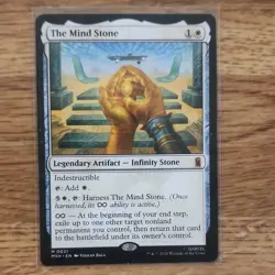 The Mind Stone 21 NM Marvel Super Heroes MTG - Image 1
