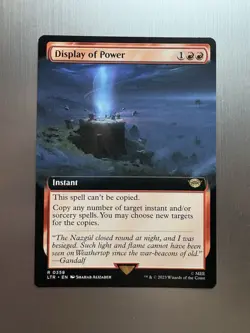 Display Of Power - 358 - MTG: Lord of the Rings - Extended Art - Rare - Regular - Image 1