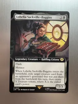 Lobelia Sackville-Baggins - 357 - MTG: Lord of the Rings - Extended Art -Regular - Image 1