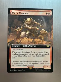 Moria Marauder - 362 - MTG: Lord of the Rings - Extended Art - Rare - Regular - Image 1