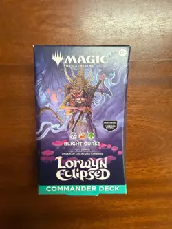 Magic the Gathering: MTG - Lorwyn Eclipsed Commander Deck Blight Curse - New! - Image 1