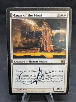 Magus of the Moat |MTG Magic the Gathering Future Sight| Artist Signed | MP | C - Image 1