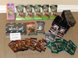 Magic The Gathering 6X Collector 1 Mystery Box Boosters & 55 X Booster SEAL NEW - Image 1
