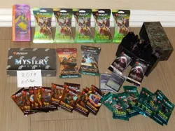 Magic The Gathering 6X Collector 1 Mystery Box Boosters & 55 X Booster SEAL NEW - Image 2