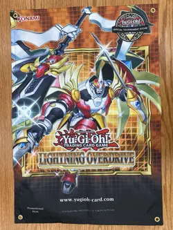 Yu-Gi-Oh! Lightning Overdrive Official OTS Konami Store Promotional Banner - Image 1