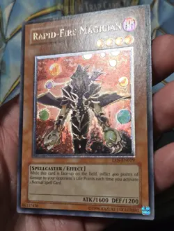 EURO YUGIOH RAPID FIRE MAGICIAN EEN-EN019 ULTIMATE RARE NM - Image 3