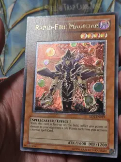 EURO YUGIOH RAPID FIRE MAGICIAN EEN-EN019 ULTIMATE RARE NM - Image 5