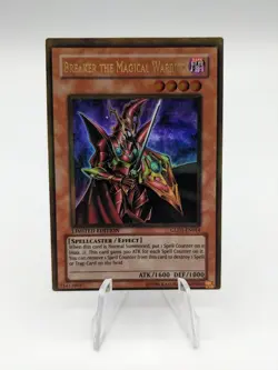 Breaker the Magical Warrior | GLD1-EN014 | Yugioh | Miscut | MP - Image 1