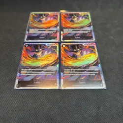 One Piece CCG Sabo PRB02-014 SR NM ENGLISH 4x playset - Image 3