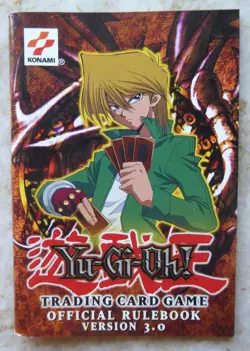 YU-GI-OH TRADING CARD GAME OFFICIAL RULEBOOK VERSION 3.0 1996 - Image 1