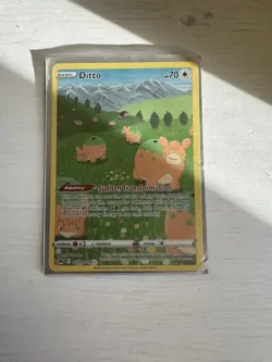 Ditto GG22/GG70 Galarian Gallery Crown Zenith Near Mint Pokemon Card - Image 1