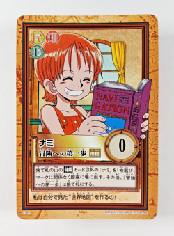 Nami, 1st Step Adventure C184 - One Piece Carddass Hyper Battle card (2000 Japan - Image 1