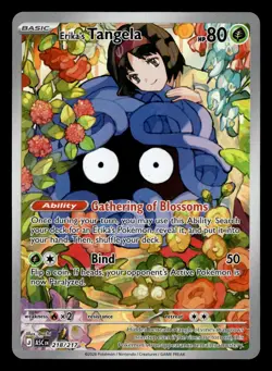 Erika's Tangela 218/217 Illustration Rare Ascended Heroes Pokemon Card - Image 2