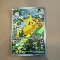 Pokemon Pikachu 088 Scarlet & Violet Promo Full Art Holo Card English 🔥 - Image 1
