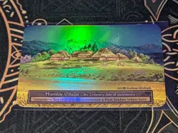 Sorcery Contested Realm Beta Ordinary Humble Village Foil N/NM Condition - Image 1