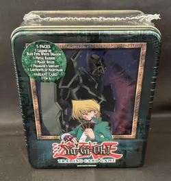 2003 Yugioh Collector Tin, Joey/Iron Knight, MINT!, Fact Sealed &Case Fresh K3 - Image 1