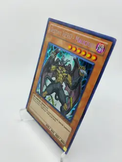 Yugioh Destiny HERO - Malicious RYMP-EN034 Secret Rare LP- 1st Ed - Image 4