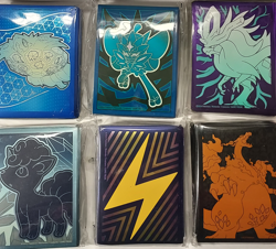 Lot of 6 Pokemon TCG Card Sleeves ETB Brand New - Image 1