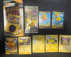 Pikachu Pokemon Card Lot, Promo, Sealed - Image 2
