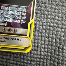 NM Moltres & Zapdos & Articuno GX SM210 Hidden Fates Alt Art Promo Pokemon Card - Image 5