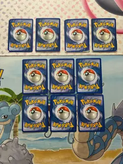 Vintage Pokemon Card Lot Holo Fire Rayquaza Palkia Kyogre Miltoic - Image 2