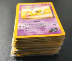 Pokemon TCG 101 Vintage Common Uncommon Card Lot DMG-LP Various Sets - Image 5