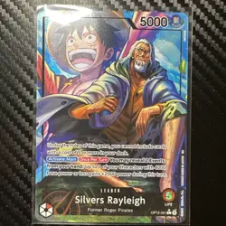 Silvers Rayleigh (Alternate Art) Leader OP12-001 Legacy of the Master One Piece - Image 1