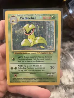 Pokemon TCG Victreebel Jungle 14/64 Holo Unlimited Holo Rare - Image 1