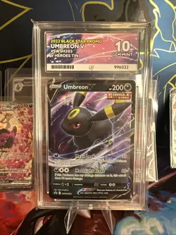 Umbreon V Swsh203 Swsh: Sword & Shield Promo Cards Holo Ace 10 VERY LOW POP - Image 1
