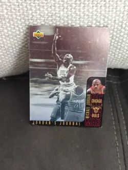 Michael Jordan 1996-97 Upper Deck Choice "Jordan's Journal" Hologram #J5 Italian - Image 2