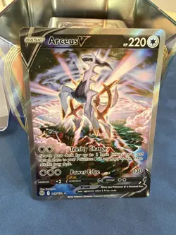 Pokemon TCG Arceus V Alternate Full Art 166/172 Brilliant Stars Ultra Rare Holo - Image 3