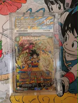 Dragon Ball - SS4 Son Goku Blasting Through The Demon Realm BT30-151-SCR ACE 10 - Image 1