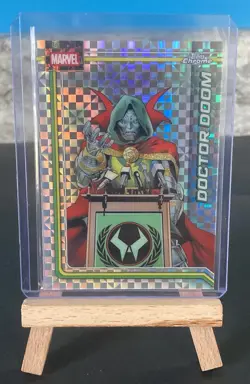 2026 Topps Chrome Marvel Doctor Doom #28 X-Fractor Mega Box Exclusive SP!!! - Image 1