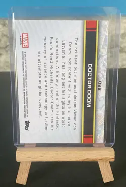 2026 Topps Chrome Marvel Doctor Doom #28 X-Fractor Mega Box Exclusive SP!!! - Image 2
