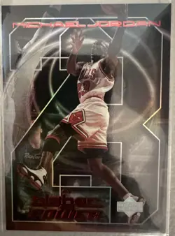 1999-00 Upper Deck - Michael Jordan Higher Power Michael Jordan #MJ11 - Image 1