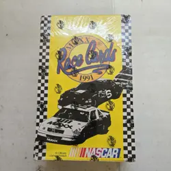 Maxx 1991 Maxx Race Cards NASCAR Factory Sealed Box 36 Packs Sports Trading Card - Image 1