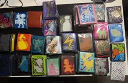 Pokemon TCG Sleeves Lot Of 46 Including 151/ Paldean Fates/ Prismatic & More - Image 1