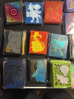 Pokemon TCG Sleeves Lot Of 46 Including 151/ Paldean Fates/ Prismatic & More - Image 2