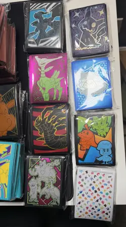 Pokemon TCG Sleeves Lot Of 46 Including 151/ Paldean Fates/ Prismatic & More - Image 4