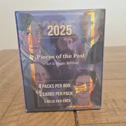 2025 Super Break Pieces of the Past Art & Music Edition Factory Sealed Box - Image 1