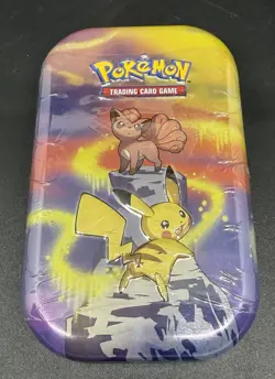 Pokemon Kanto Power Pikachu Vulpix Mini Tin New Sealed H24 - Image 1
