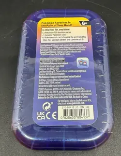 Pokemon Kanto Power Pikachu Vulpix Mini Tin New Sealed H24 - Image 2