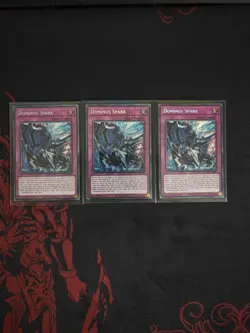 Yu-Gi-Oh 3 x Dominus Spark Secret Rare BLZD-EN077 1st Edition Mint (playset) - Image 1