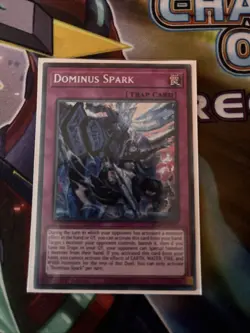Dominus Spark BLZD EN077 Secret Rare 1st Edition Yu-Gi-Oh Card - Image 1