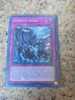 Yu-Gi-Oh! TCG Dominus Spark 1st Edition BLZD-EN077 Secret Rare - Image 1